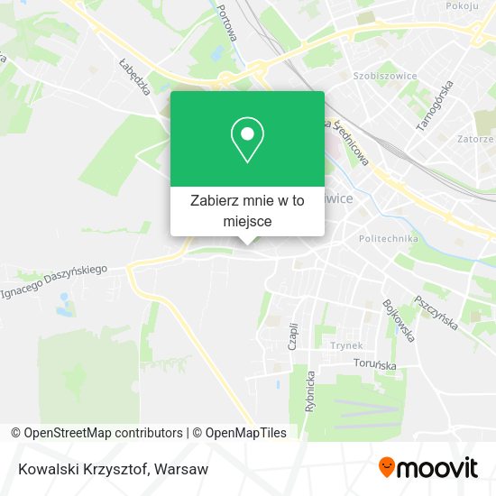 Mapa Kowalski Krzysztof