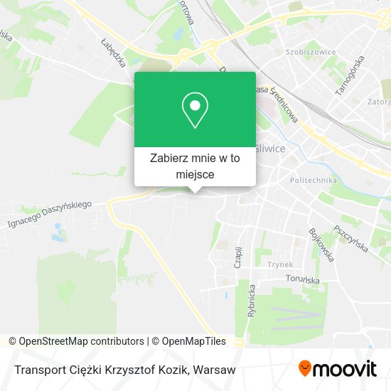 Mapa Transport Ciężki Krzysztof Kozik