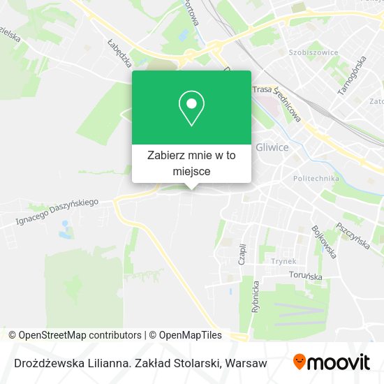 Mapa Drożdżewska Lilianna. Zakład Stolarski