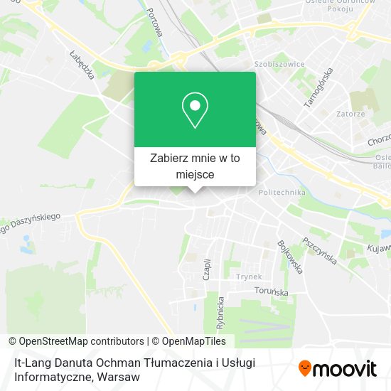 Mapa It-Lang Danuta Ochman Tłumaczenia i Usługi Informatyczne