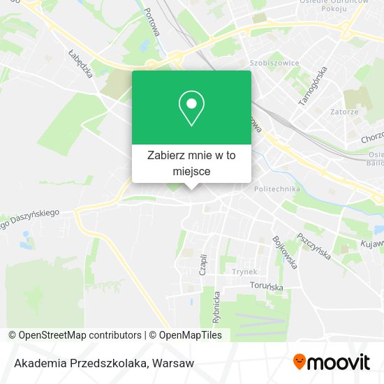 Mapa Akademia Przedszkolaka