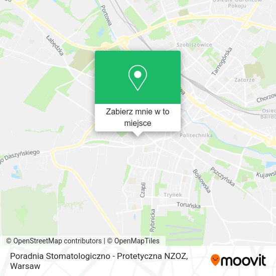 Mapa Poradnia Stomatologiczno - Protetyczna NZOZ