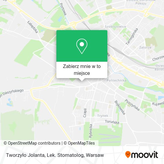 Mapa Tworzyło Jolanta, Lek. Stomatolog