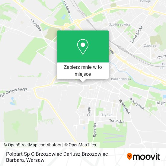 Mapa Polpart Sp C Brzozowiec Dariusz Brzozowiec Barbara