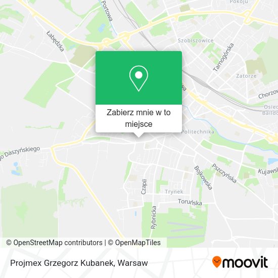 Mapa Projmex Grzegorz Kubanek