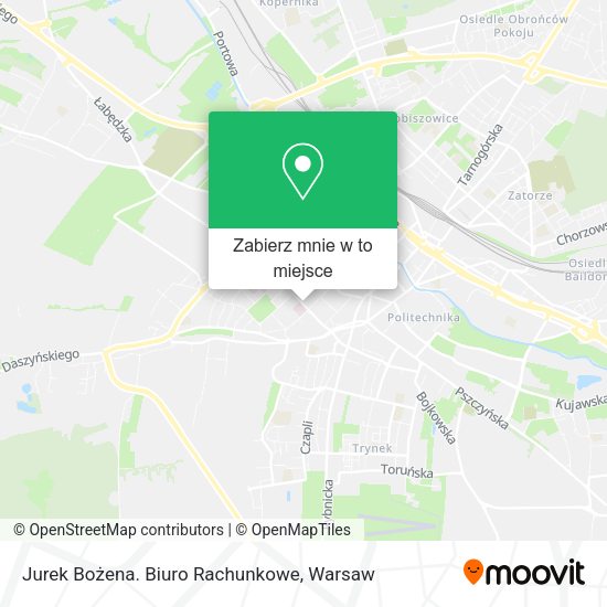 Mapa Jurek Bożena. Biuro Rachunkowe