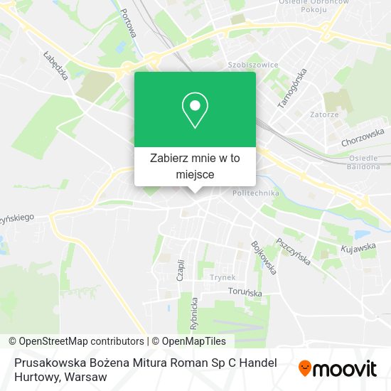 Mapa Prusakowska Bożena Mitura Roman Sp C Handel Hurtowy