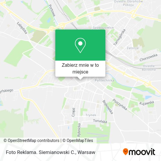 Mapa Foto Reklama. Siemianowski C.