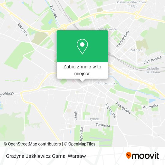 Mapa Grażyna Jaśkiewicz Gama