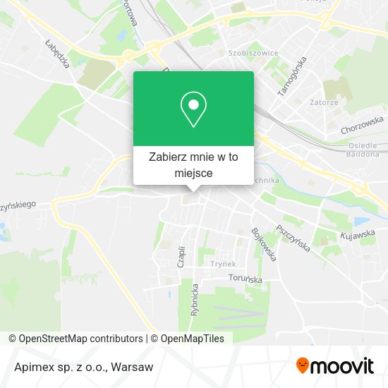 Mapa Apimex sp. z o.o.