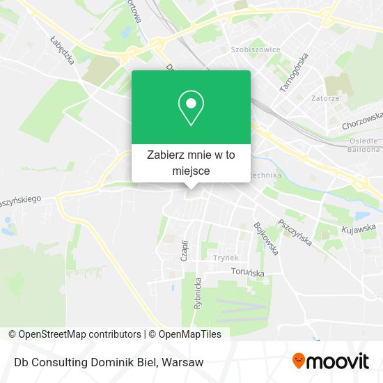 Mapa Db Consulting Dominik Biel