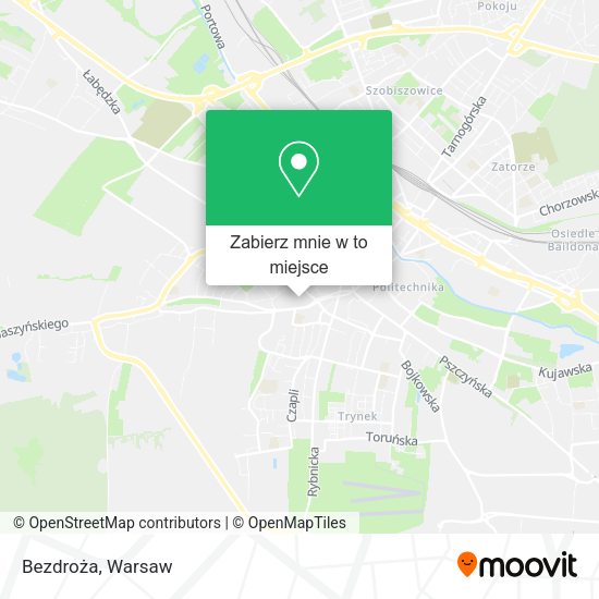 Mapa Bezdroża