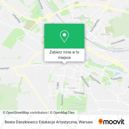 Mapa Beata Daszkiewicz Edukacja Artystyczna