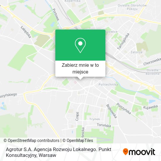 Mapa Agrotur S.A. Agencja Rozwoju Lokalnego. Punkt Konsultacyjny