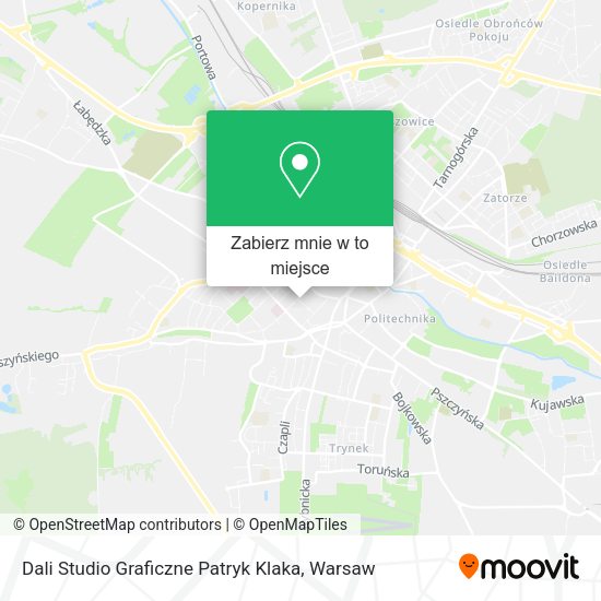 Mapa Dali Studio Graficzne Patryk Klaka