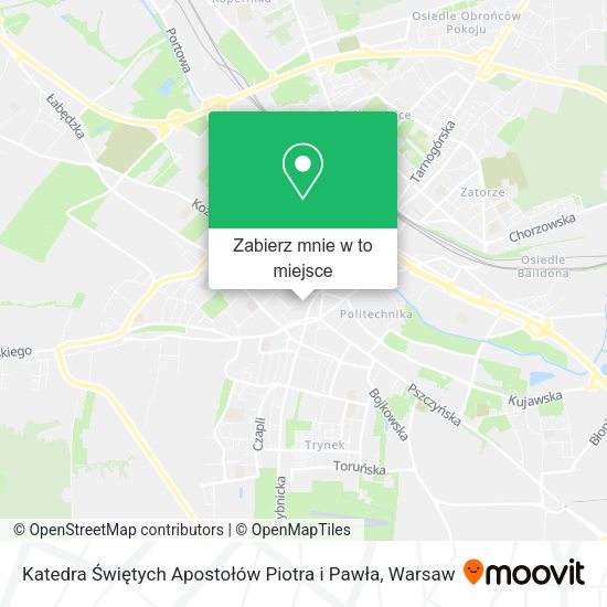 Mapa Katedra Świętych Apostołów Piotra i Pawła