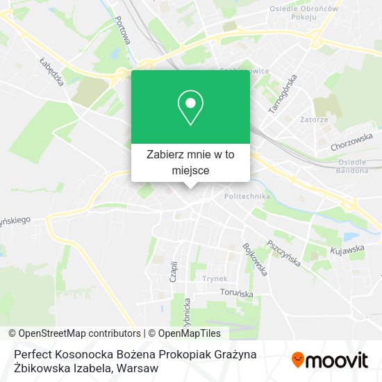 Mapa Perfect Kosonocka Bożena Prokopiak Grażyna Żbikowska Izabela