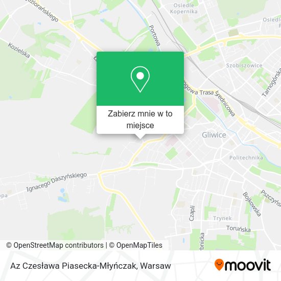 Mapa Az Czesława Piasecka-Młyńczak