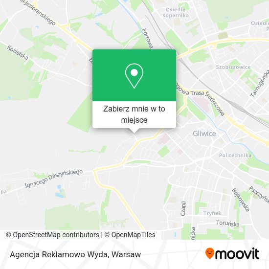 Mapa Agencja Reklamowo Wyda