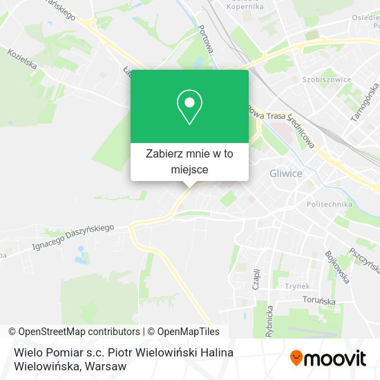 Mapa Wielo Pomiar s.c. Piotr Wielowiński Halina Wielowińska