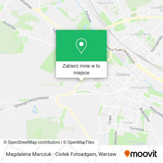 Mapa Magdalena Marczuk - Ciołek Fotoadgam