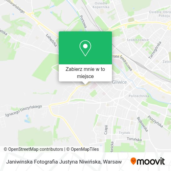 Mapa Janiwinska Fotografia Justyna Niwińska