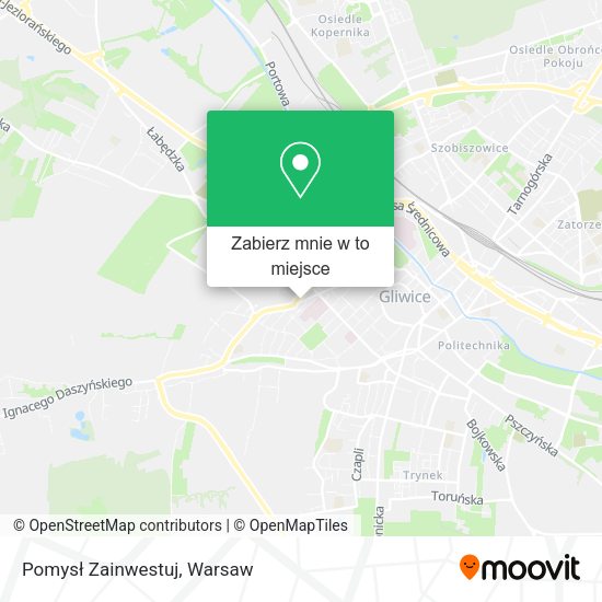 Mapa Pomysł Zainwestuj