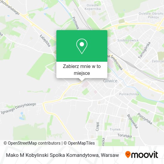 Mapa Mako M Kobylinski Spolka Komandytowa