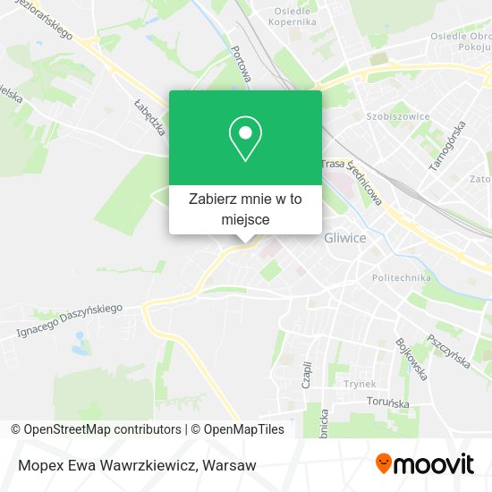 Mapa Mopex Ewa Wawrzkiewicz