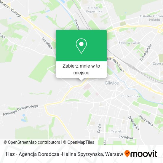 Mapa Haz - Agencja Doradcza -Halina Spyrzyńska