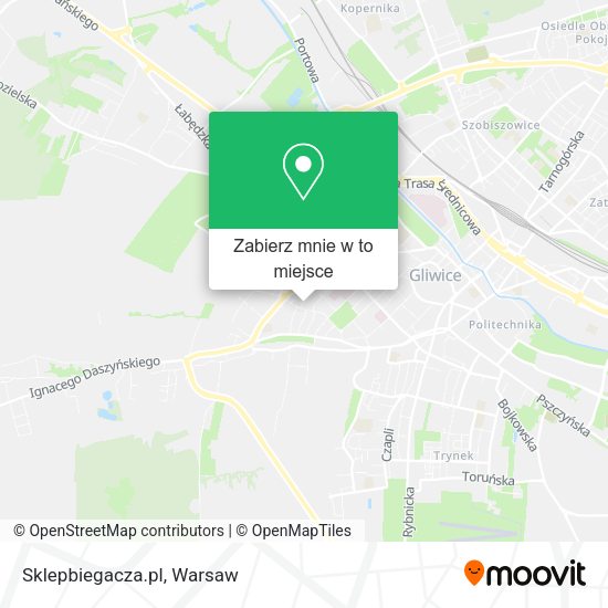 Mapa Sklepbiegacza.pl