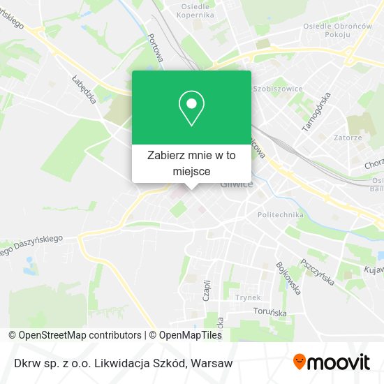 Mapa Dkrw sp. z o.o. Likwidacja Szkód