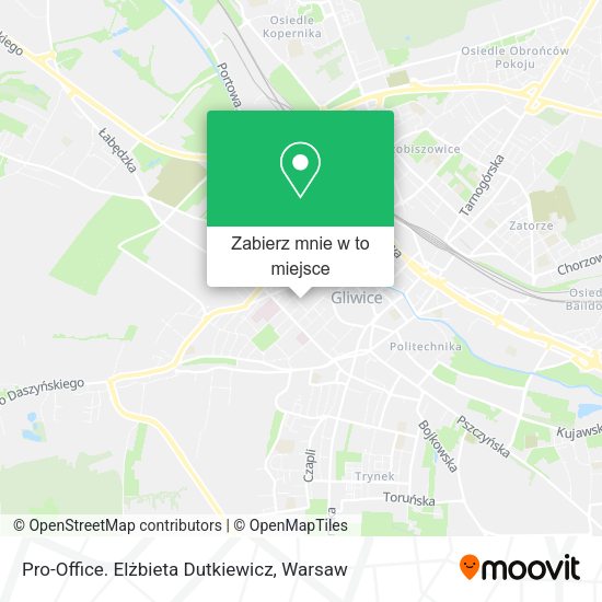 Mapa Pro-Office. Elżbieta Dutkiewicz