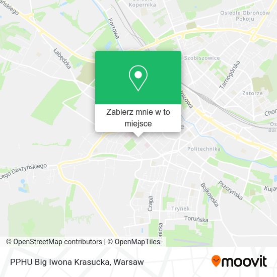 Mapa PPHU Big Iwona Krasucka