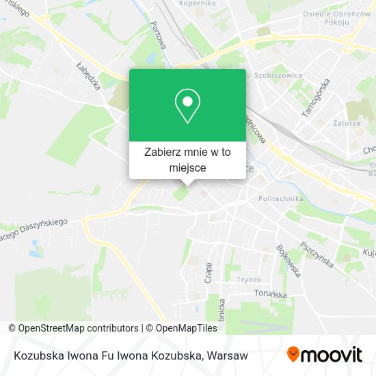 Mapa Kozubska Iwona Fu Iwona Kozubska