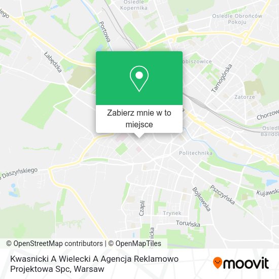 Mapa Kwasnicki A Wielecki A Agencja Reklamowo Projektowa Spc