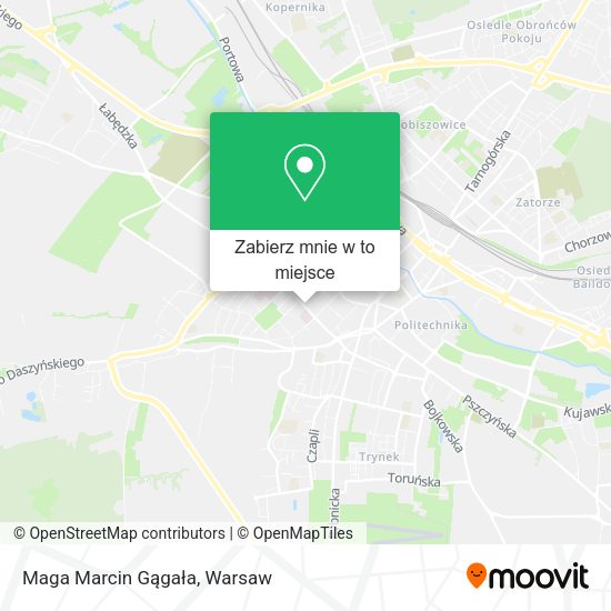 Mapa Maga Marcin Gągała