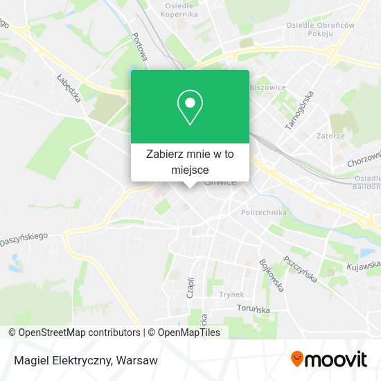 Mapa Magiel Elektryczny