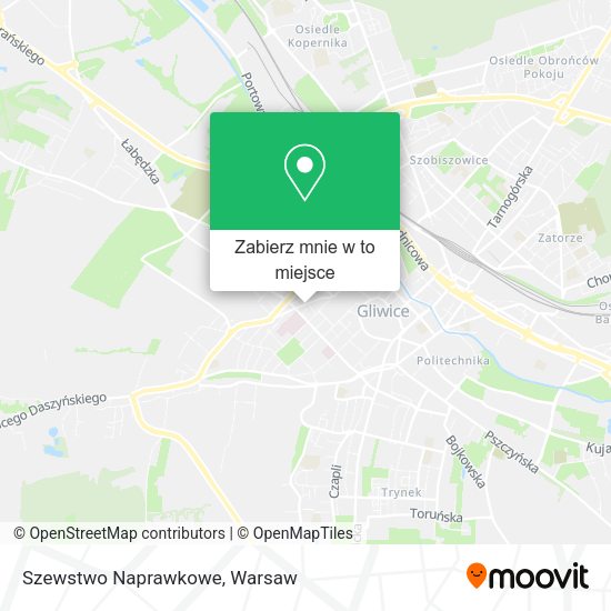 Mapa Szewstwo Naprawkowe