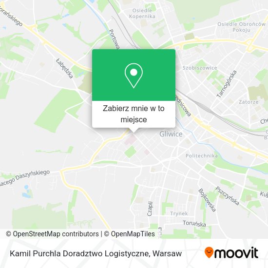 Mapa Kamil Purchla Doradztwo Logistyczne