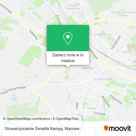 Mapa Stowarzyszenie Światła Rampy