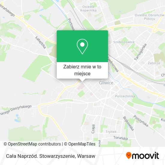 Mapa Cała Naprzód. Stowarzyszenie