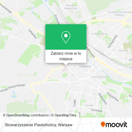 Mapa Stowarzyszenie Piastoholicy