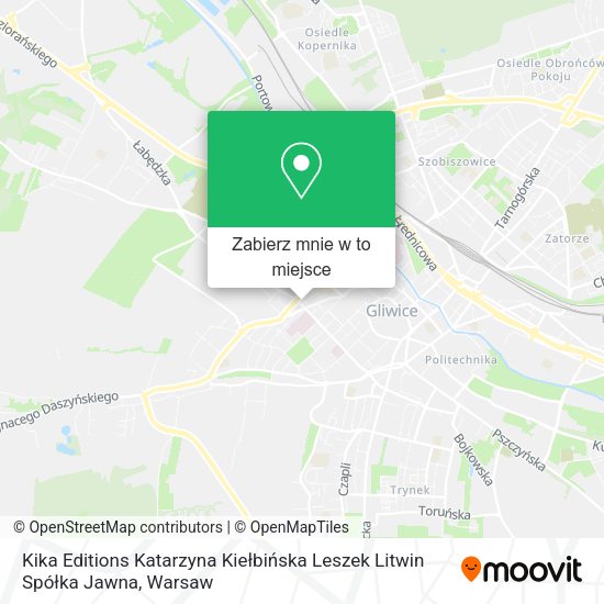 Mapa Kika Editions Katarzyna Kiełbińska Leszek Litwin Spółka Jawna