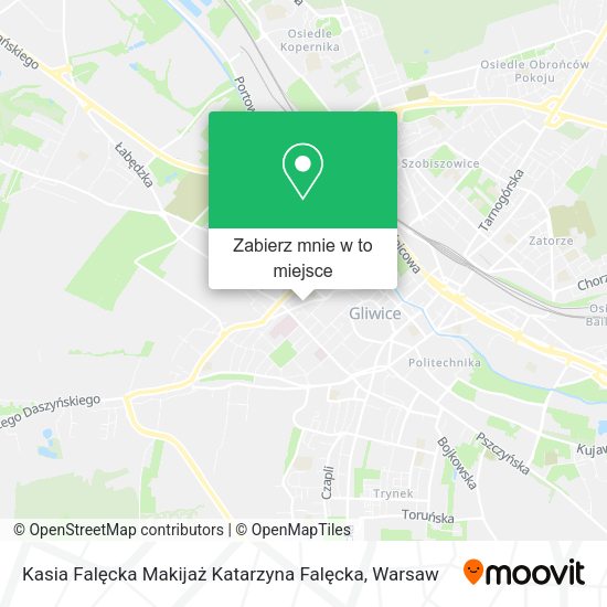 Mapa Kasia Falęcka Makijaż Katarzyna Falęcka