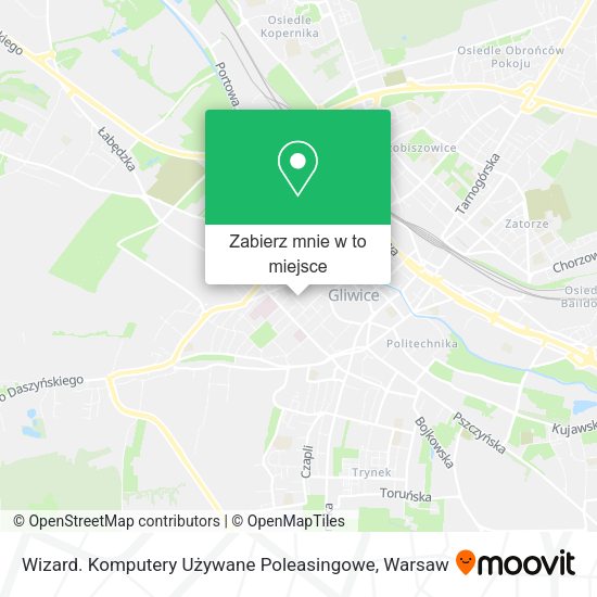 Mapa Wizard. Komputery Używane Poleasingowe