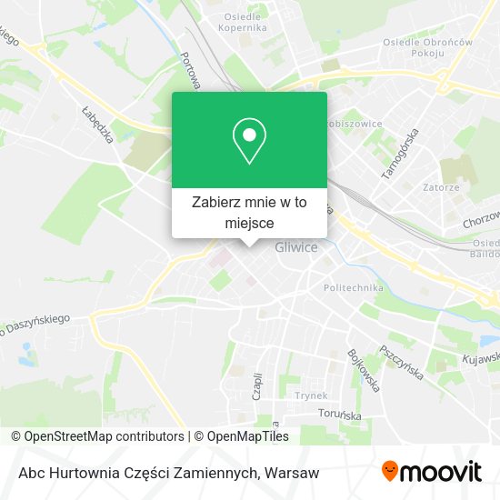 Mapa Abc Hurtownia Części Zamiennych