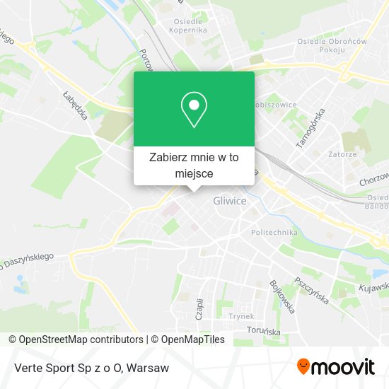 Mapa Verte Sport Sp z o O