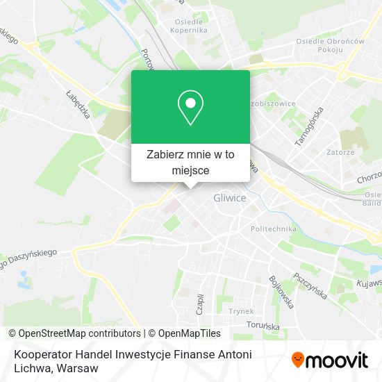 Mapa Kooperator Handel Inwestycje Finanse Antoni Lichwa