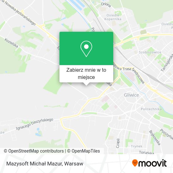 Mapa Mazysoft Michał Mazur